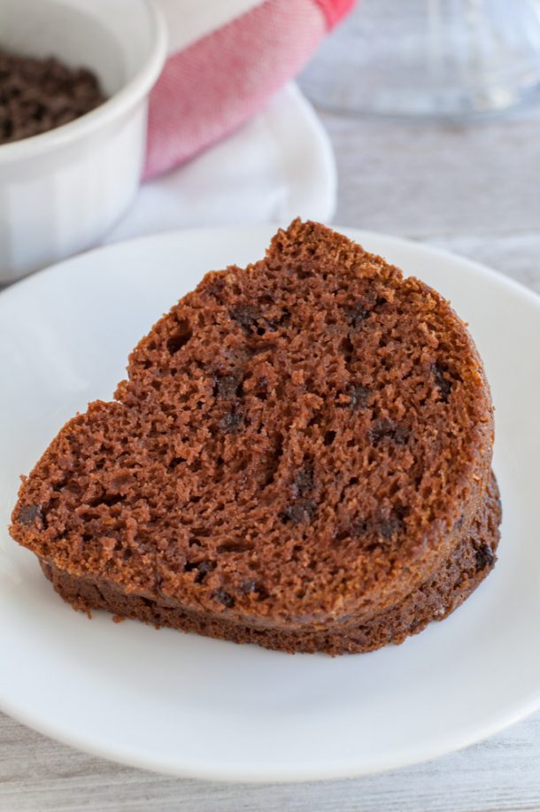 Chocolate Chip Chocolate Bundt Cake Recipe - Food Lovin Family