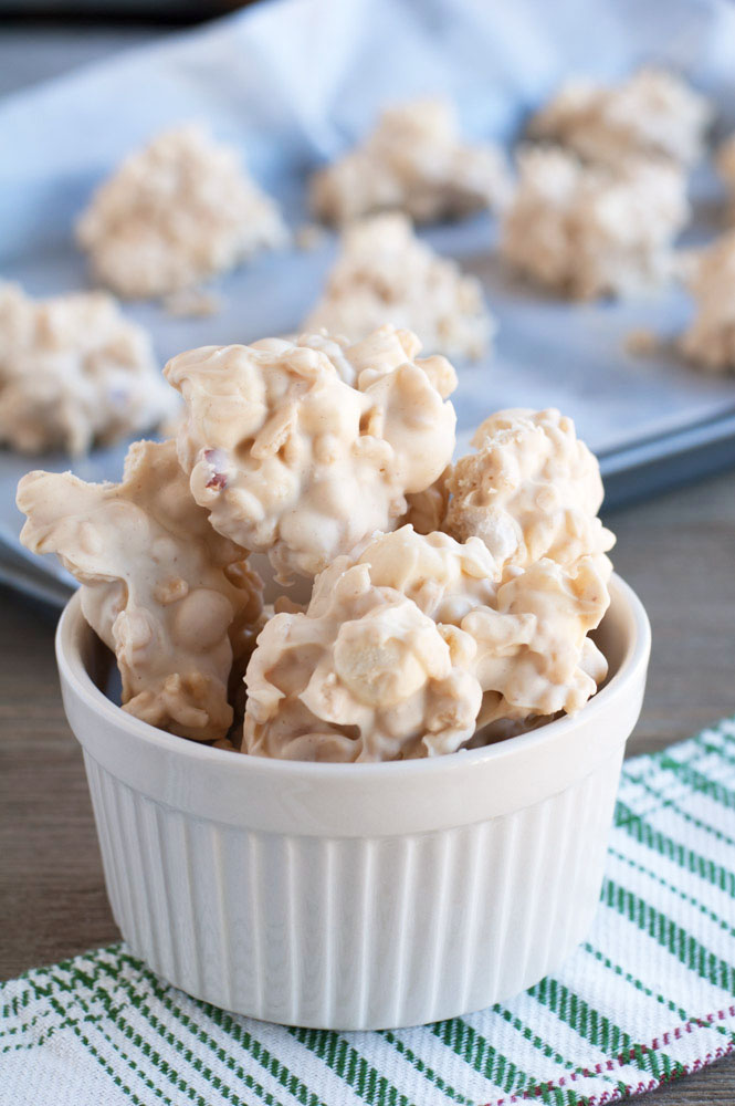 How to Make No-Bake White Chocolate Peanut Butter Candy - Family Savvy