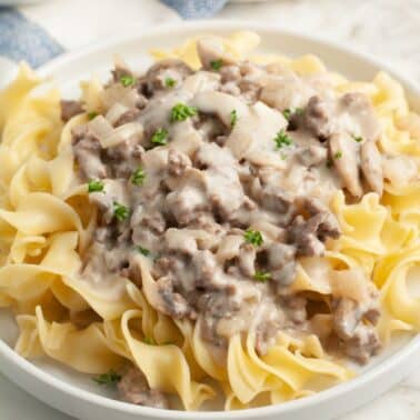 Homemade Hamburger Stroganoff - Food Lovin Family