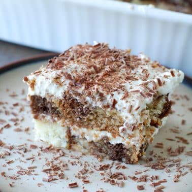 Easy Pound Cake Tiramisu - Food Lovin Family