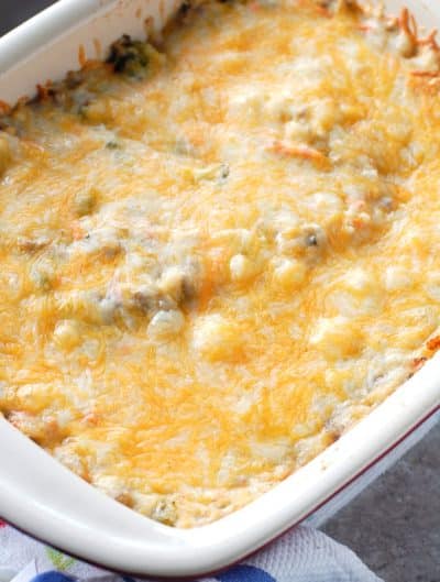 Cheesy Ground Beef And Rice Casserole - Food Lovin Family