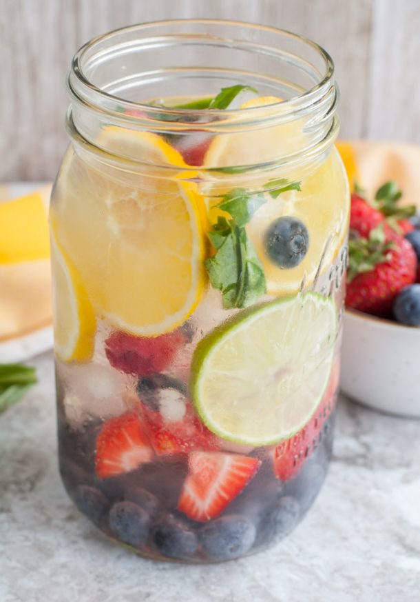 Rainbow Detox Water - Food Lovin Family