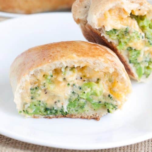 Copycat Chicken, Broccoli, & Cheddar Vegan Hot Pockets - garden grub