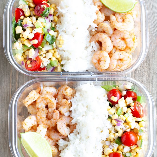 Cajun Shrimp Meal Prep - Food Lovin Family