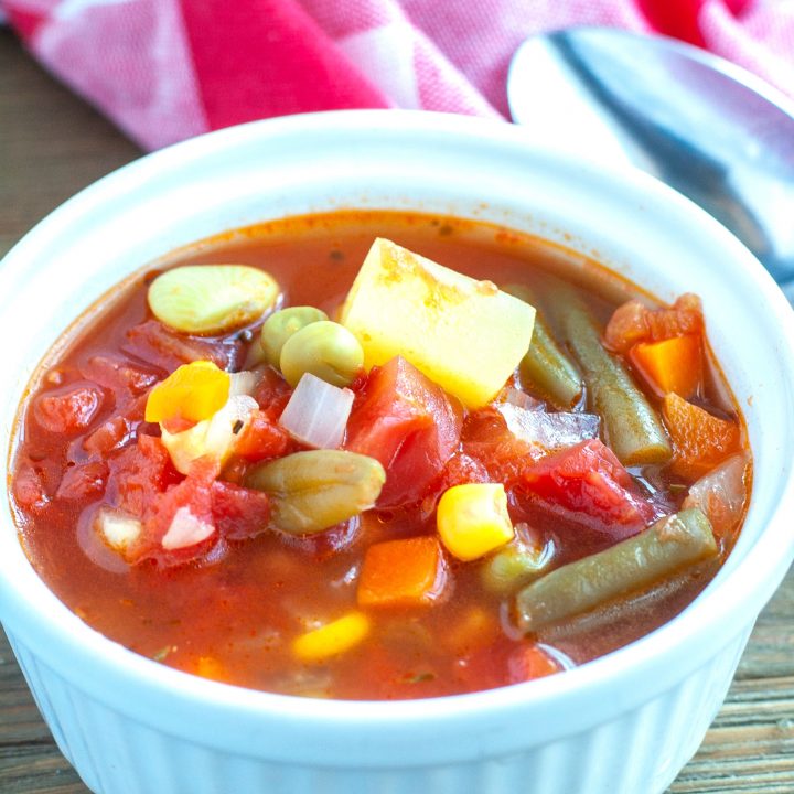 Instant Pot Vegetable Soup - Food Lovin Family