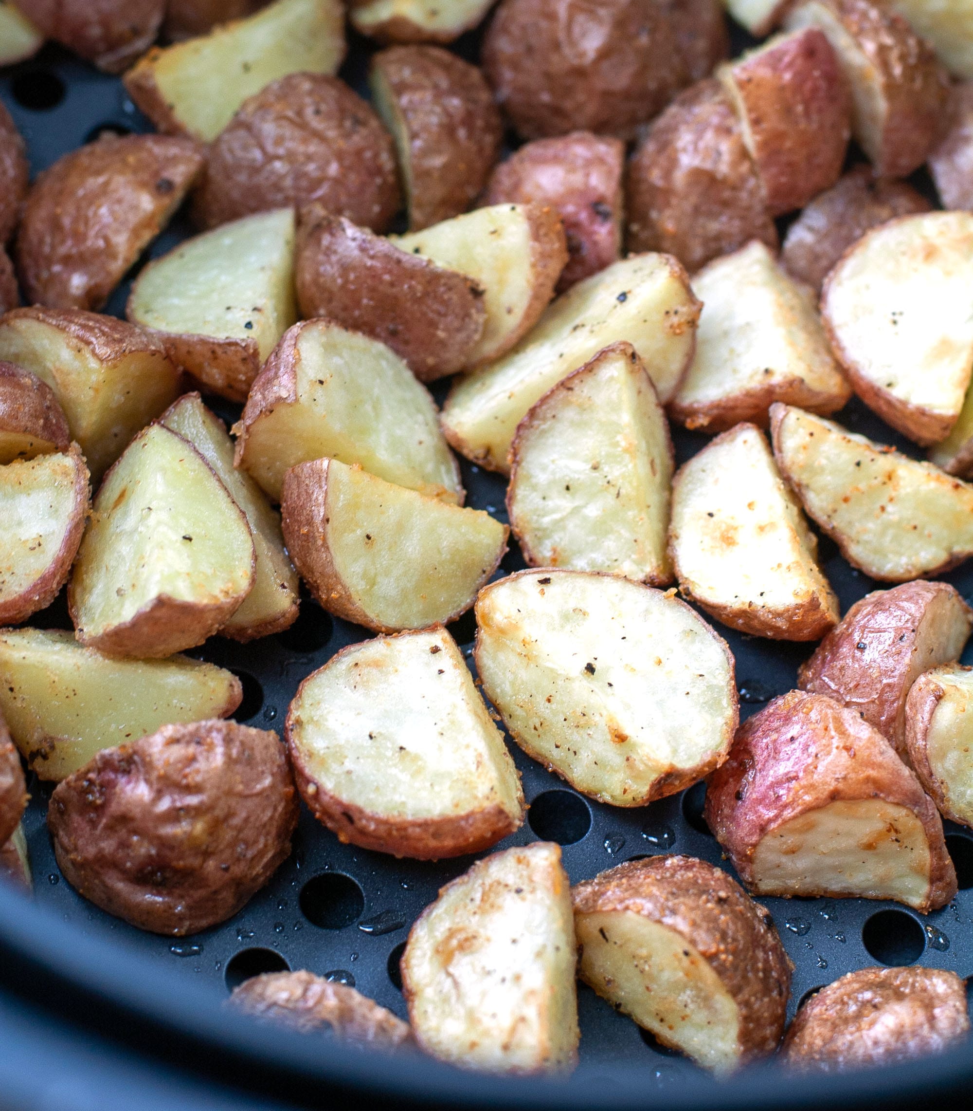 Air Fryer Roasted Potatoes - Food Lovin Family