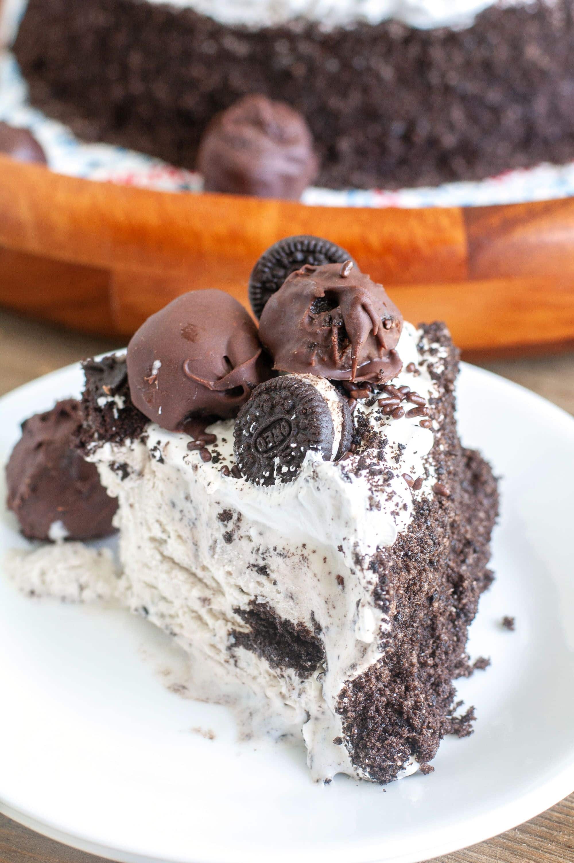 Oreo ice cream freak cake