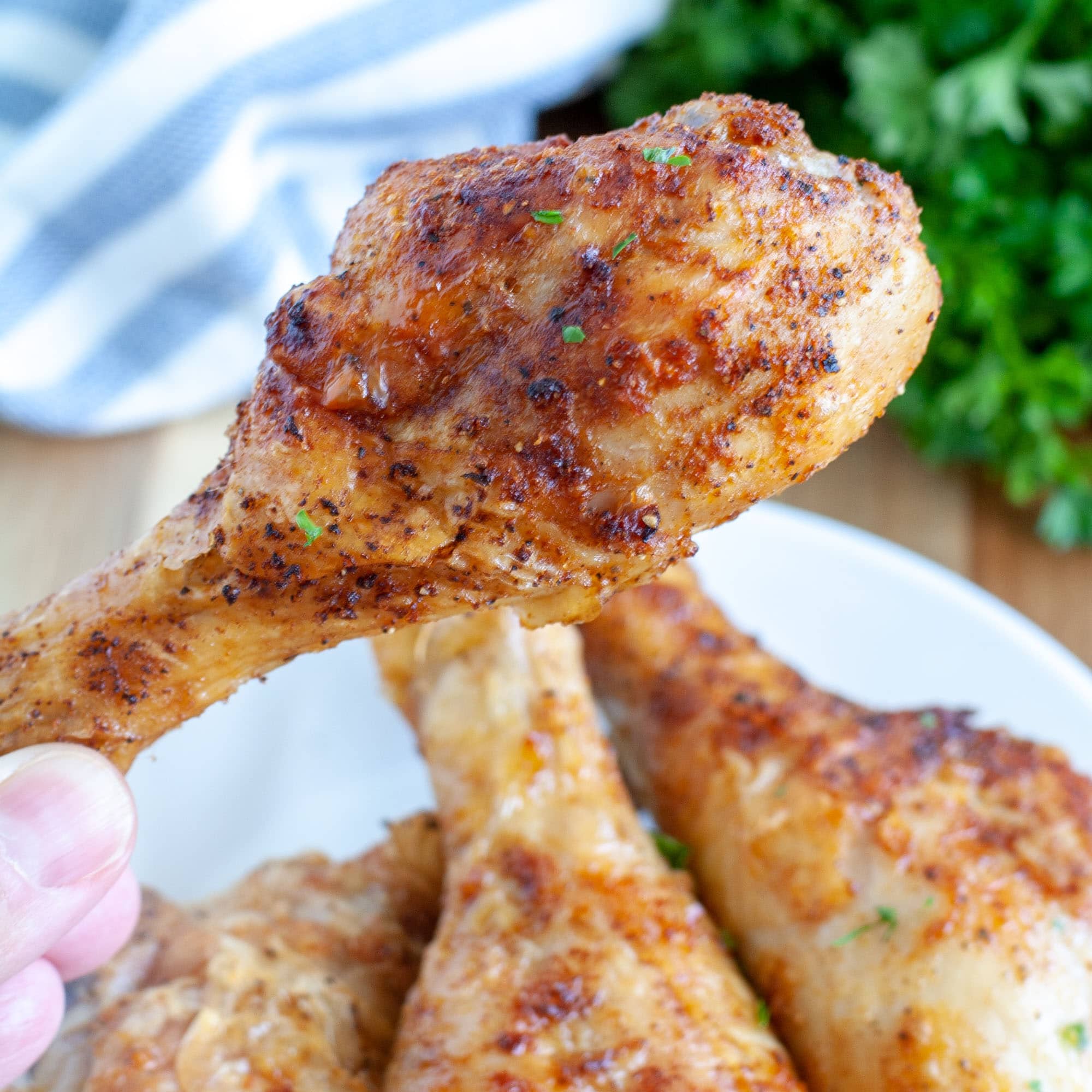 Air Fried Chicken Drumsticks - Fork To Spoon