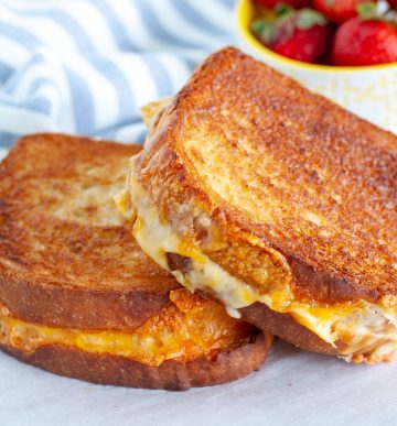 Air Fryer Grilled Cheese - Food Lovin Family