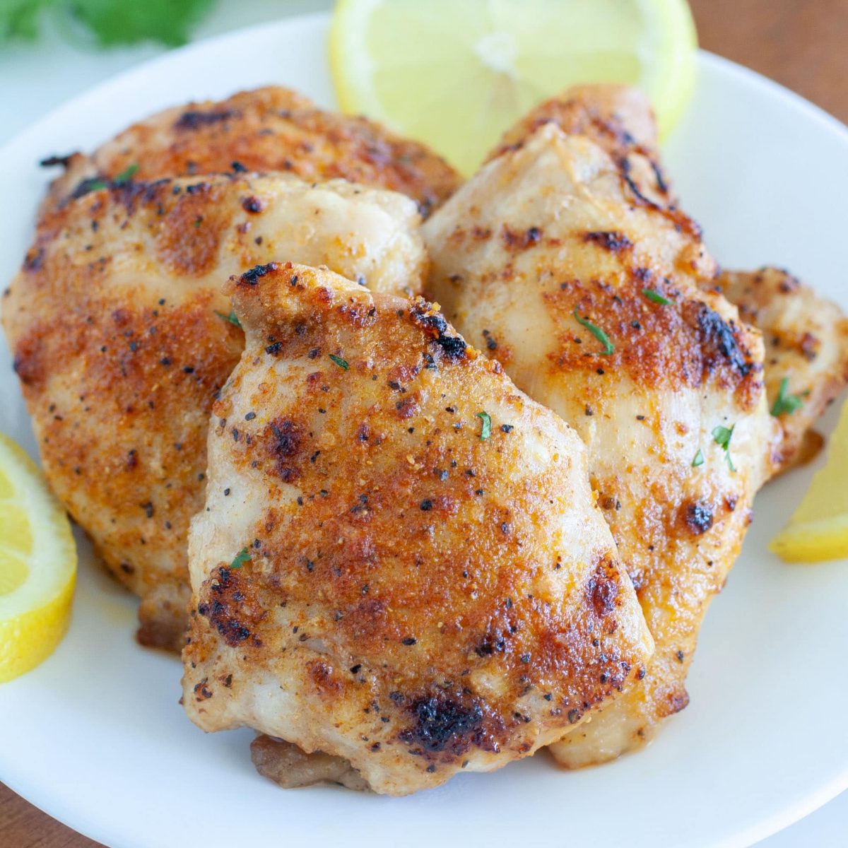 Air Fryer Chicken Thighs - Food Lovin Family