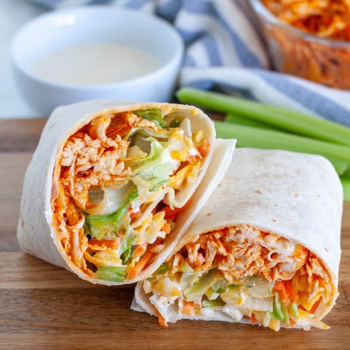 Buffalo Chicken Wraps - Food Lovin Family