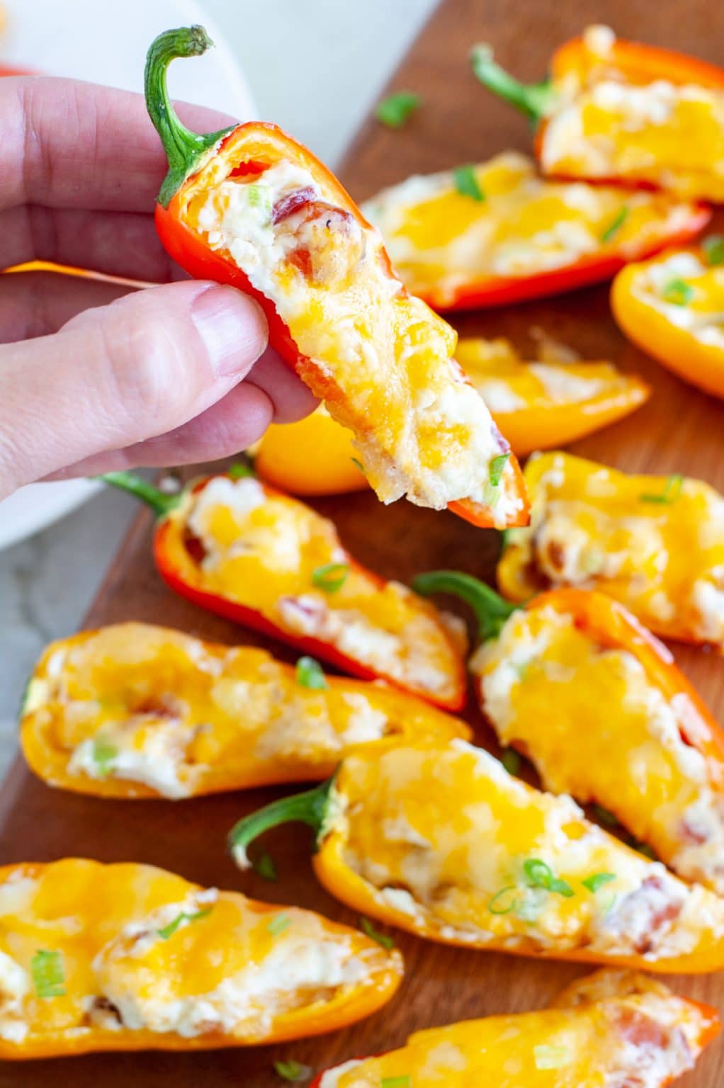 Cream Cheese Stuffed Peppers - Food Lovin Family