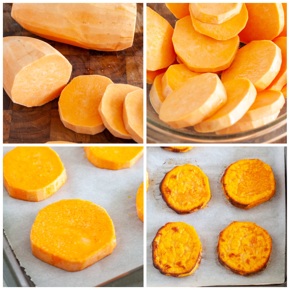 Baked Sweet Potato Slices - Food Lovin Family