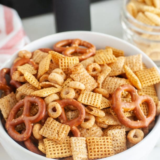 Air Fryer Chex Mix - Food Lovin Family