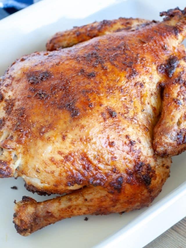 Easy Air Fryer Rotisserie Chicken - Food Lovin Family