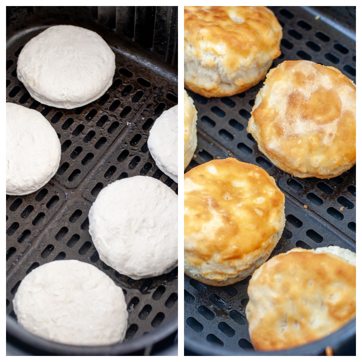 Frozen Biscuits in the Air Fryer