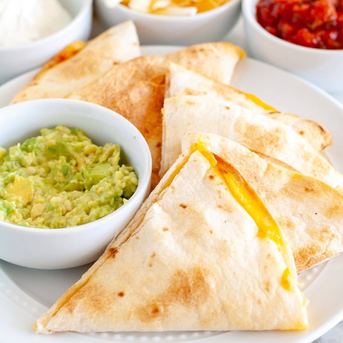 Air Fryer Quesadillas (Quick + Easy Recipe)