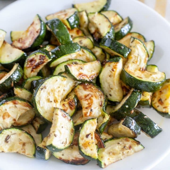 Air Fryer Zucchini No Breading - Food Lovin Family