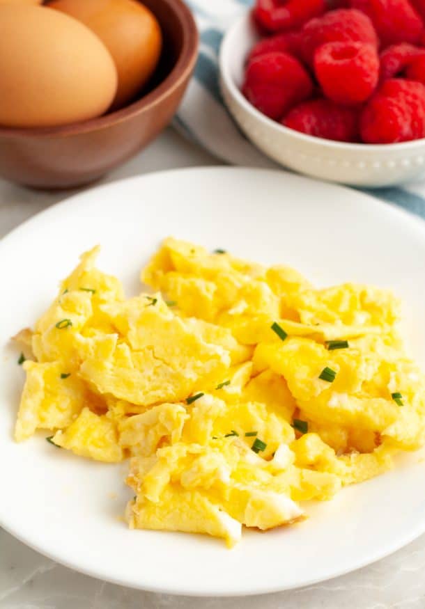 Scrambled Eggs In Air Fryer - Food Lovin Family