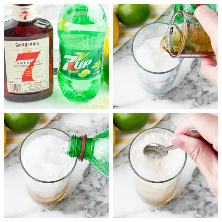 Seven And Seven Drink Recipe - Food Lovin Family