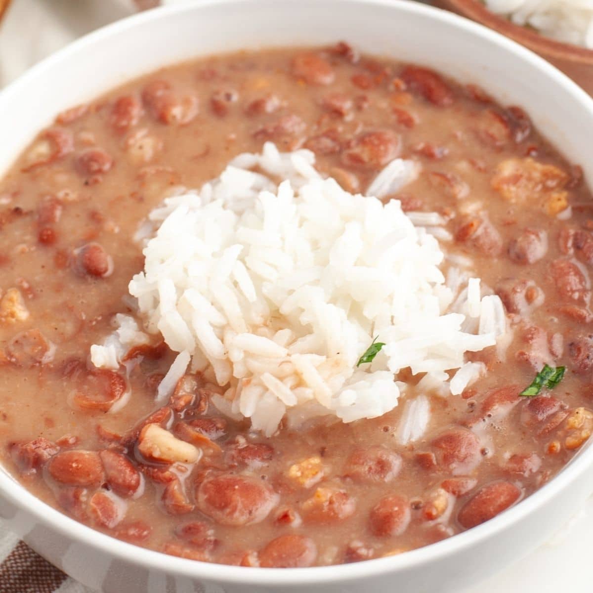 Homemade Red Beans and Rice Recipe - Chef Billy Parisi