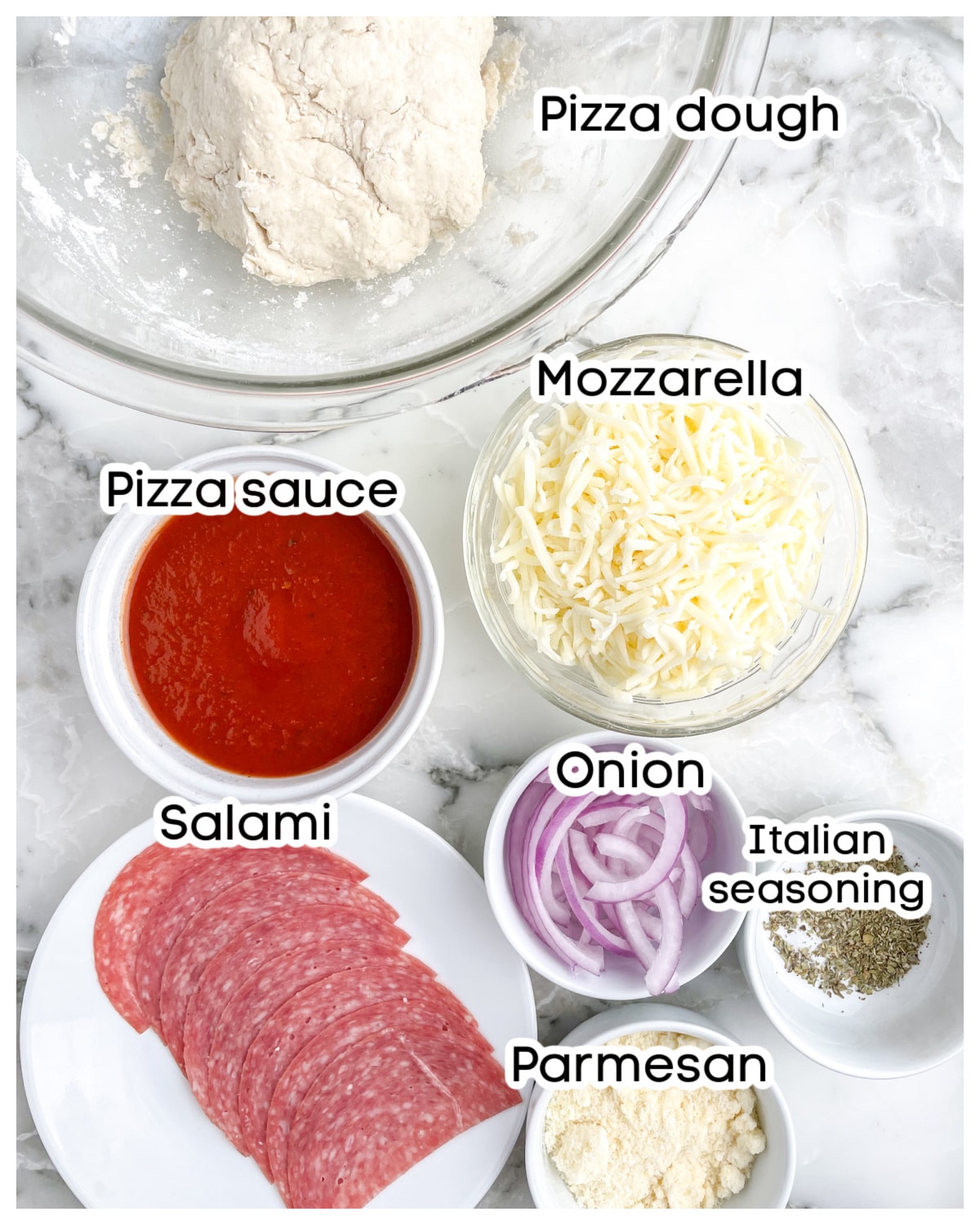 Easy Italian Salami Pizza - Food Lovin Family