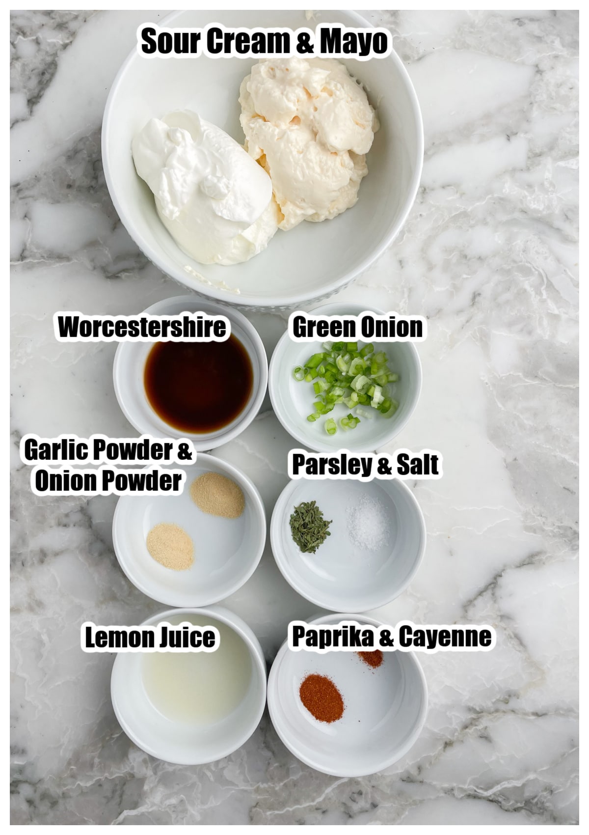 Seasoned Sour Cream Ingredients 