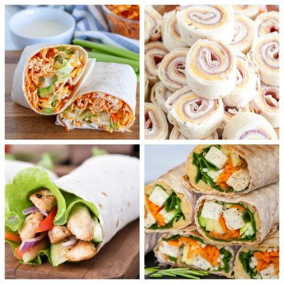 30 Tortilla Wrap Recipes - Food Lovin Family