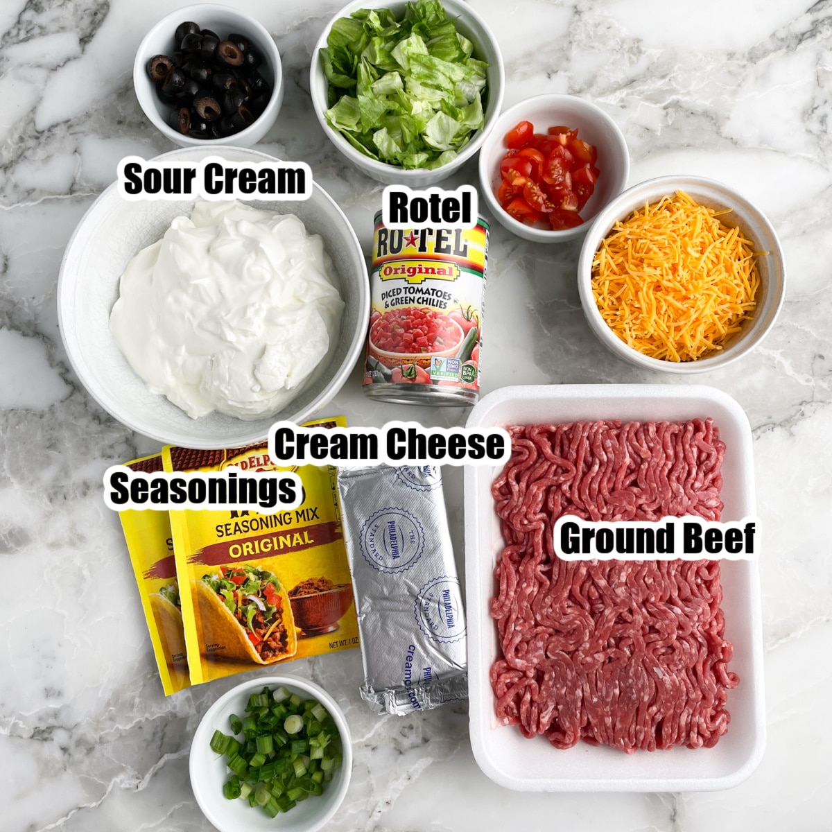 Ground Beef Taco Dip - Food Lovin Family