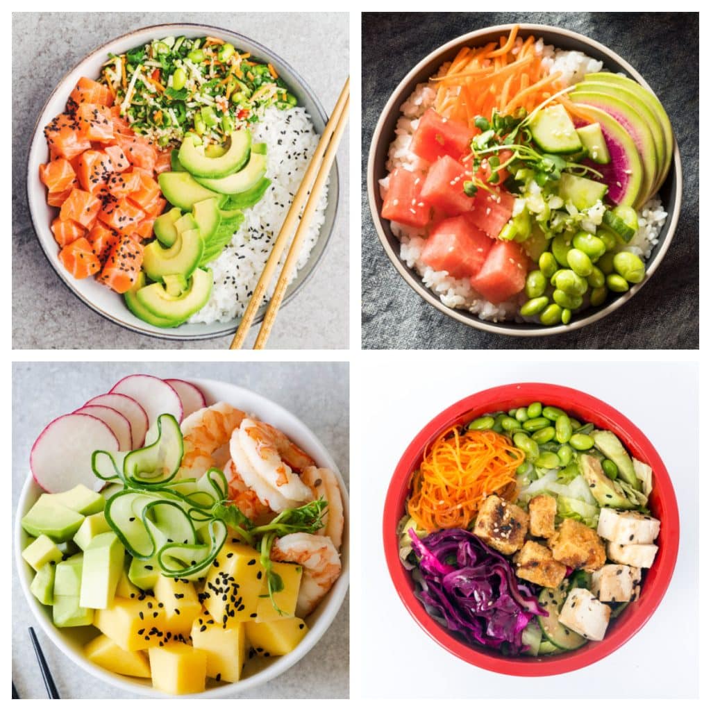 Poke Bowl, Healthy Rainbow Vegie Bowl, Healthy Mexican Bowl: 13 healthy  bowls for breakfast, lunch and dinner