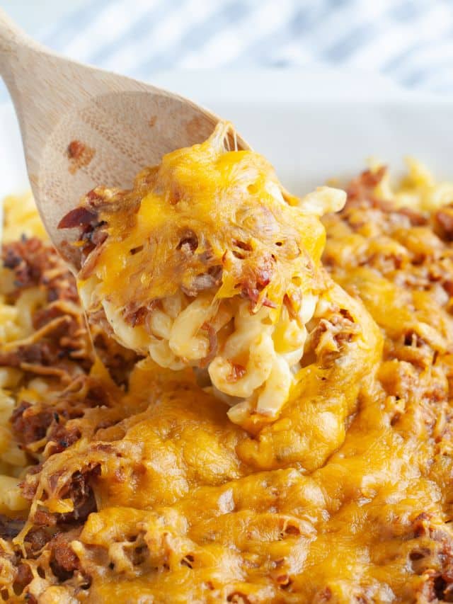 Pulled Pork Macaroni And Cheese - Food Lovin Family