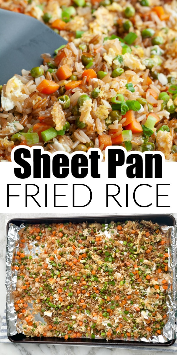 Easy Sheet Pan Fried Rice (Ready in 30 Minutes!) - Kirbie's Cravings