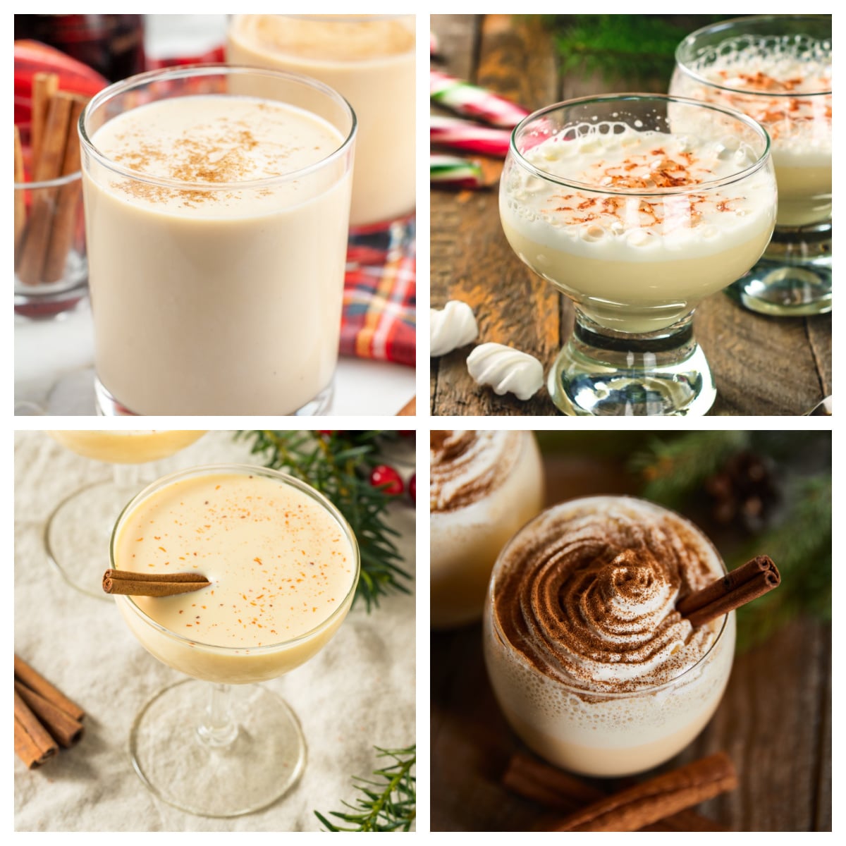 Eggnog cocktail recipe