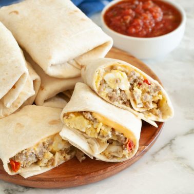 Copycat McDonald's Sausage Burrito - Food Lovin Family