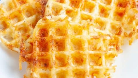 Maple Bacon Hash Brown Waffles Recipe