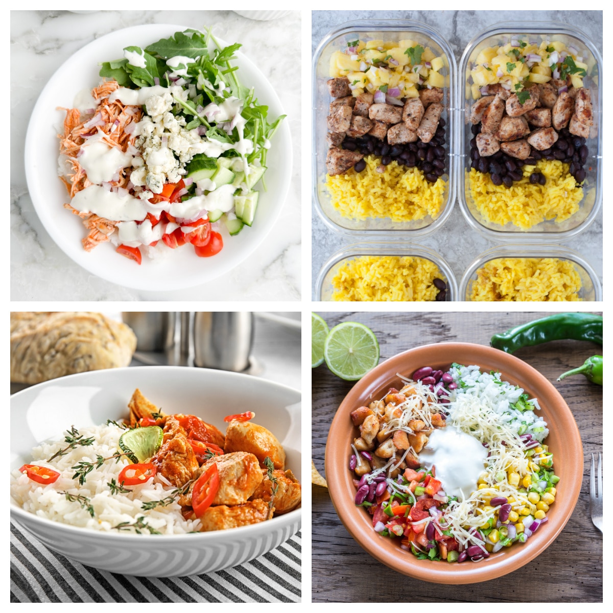 Instant Pot Chicken, Black Bean, and Quinoa Burrito Bowls - Instant Loss -  Conveniently Cook Your Way To Weight Loss