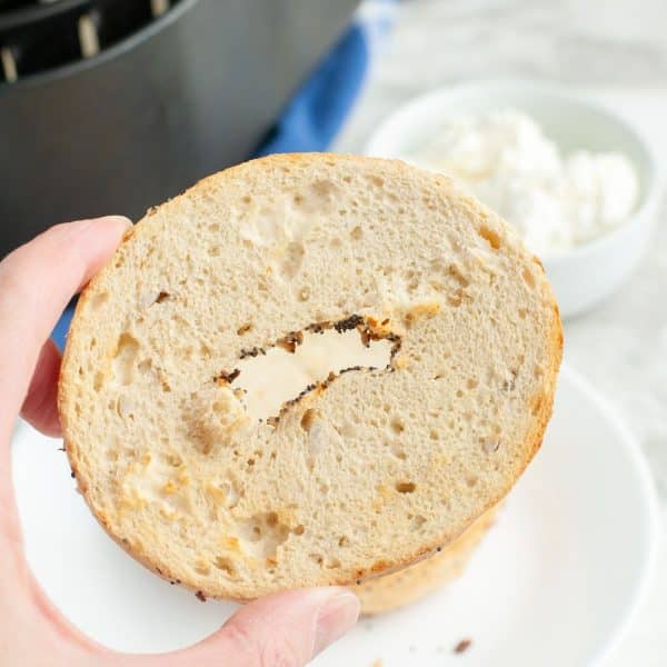 Toasting Bagels In Air Fryer - Food Lovin Family