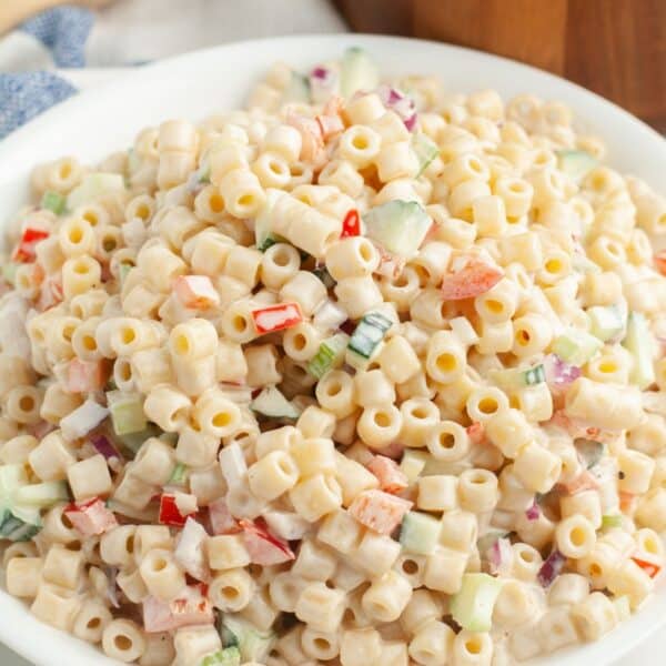 Creamy Ditalini Pasta Salad Recipe - Food Lovin Family